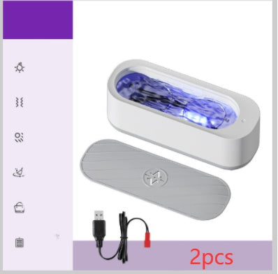 👓 Shine Smarter, Clean Deeper ✨Eyeglasses Cleaner Ultrasonic Baby Products Makeup Tool