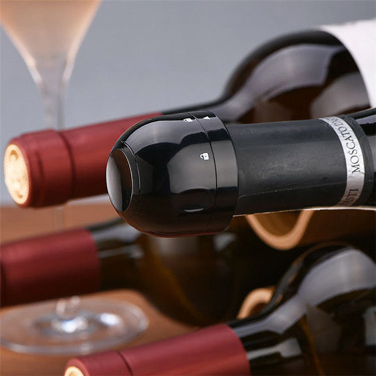 Vacuum Red Wine Bottle Stopper Silicone Sealed Champagne Bottle Stopper Vacuum