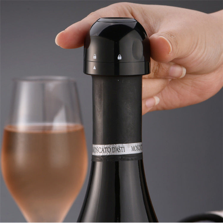 Vacuum Red Wine Bottle Stopper Silicone Sealed Champagne Bottle Stopper Vacuum