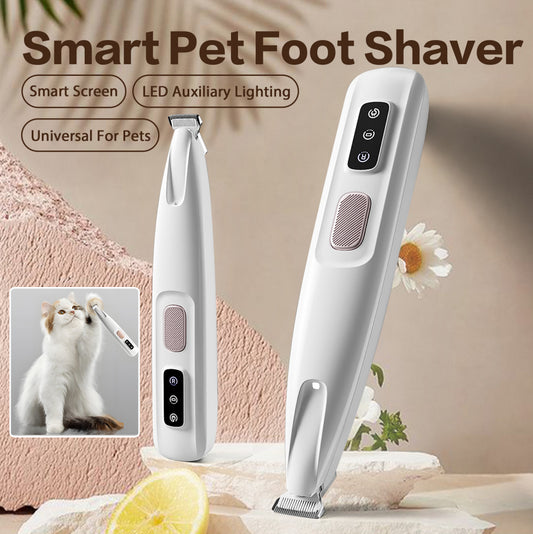 2025 New Pet Paw Trimmer 1Pack,Rechargeable Quiet Hair Trimmer For Pets,