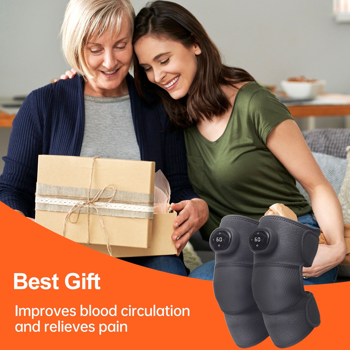 🔋🦵 Smart Knee Relief Pad – Recharge & Relax Anytime!