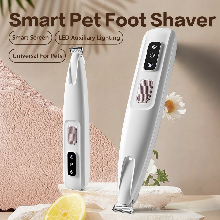 2025 New Pet Paw Trimmer 1Pack,Rechargeable Quiet Hair Trimmer For Pets,