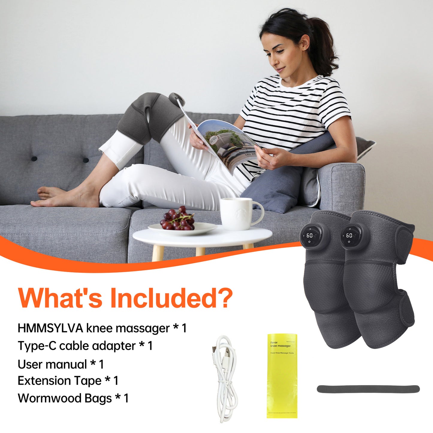 🔋🦵 Smart Knee Relief Pad – Recharge & Relax Anytime!