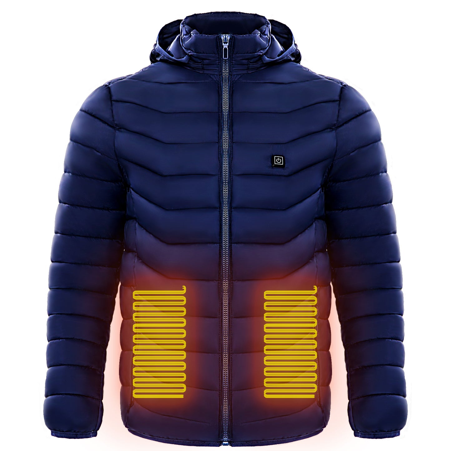 ❄️ Stay Warm Anywhere – Electric Heated Jacket with Hood (9 Zones) ⚡
