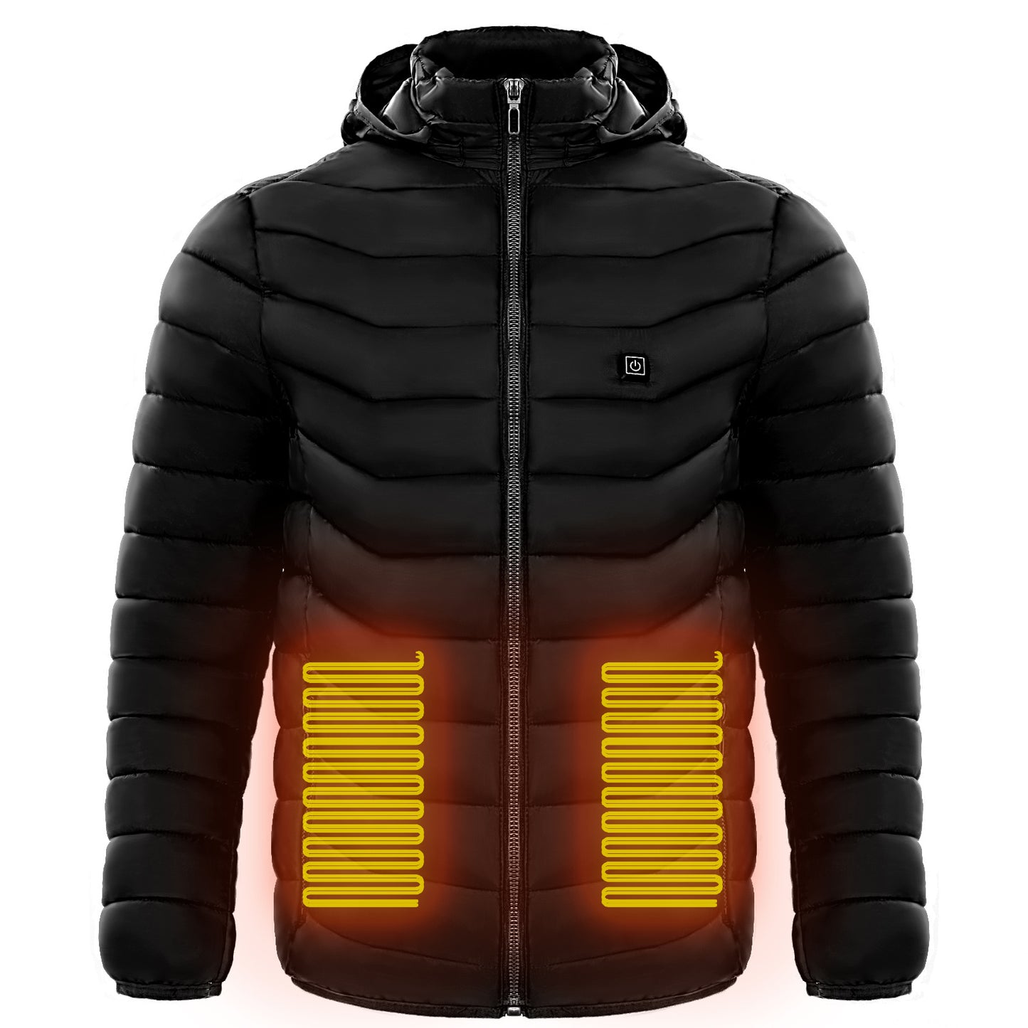 ❄️ Stay Warm Anywhere – Electric Heated Jacket with Hood (9 Zones) ⚡
