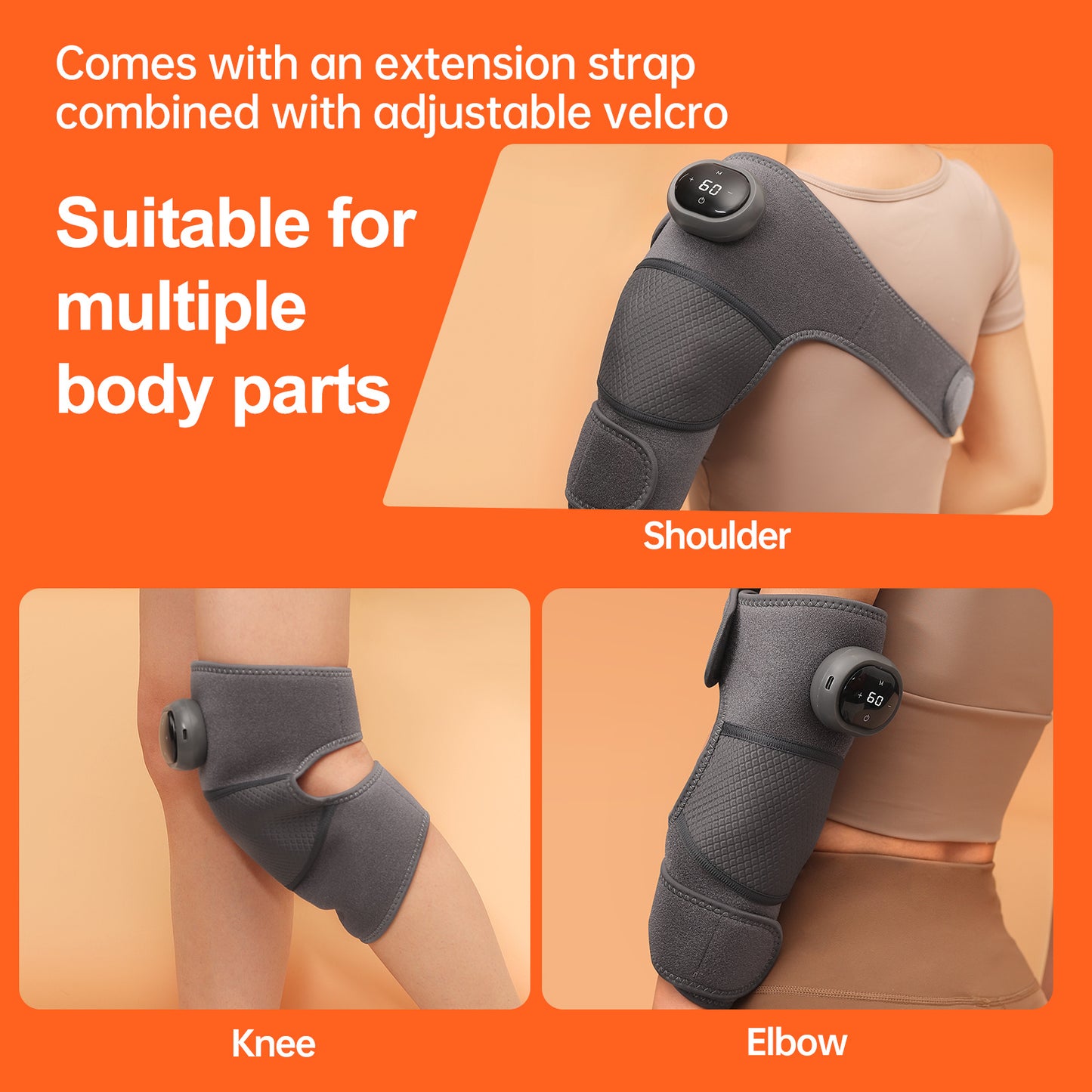 🔋🦵 Smart Knee Relief Pad – Recharge & Relax Anytime!