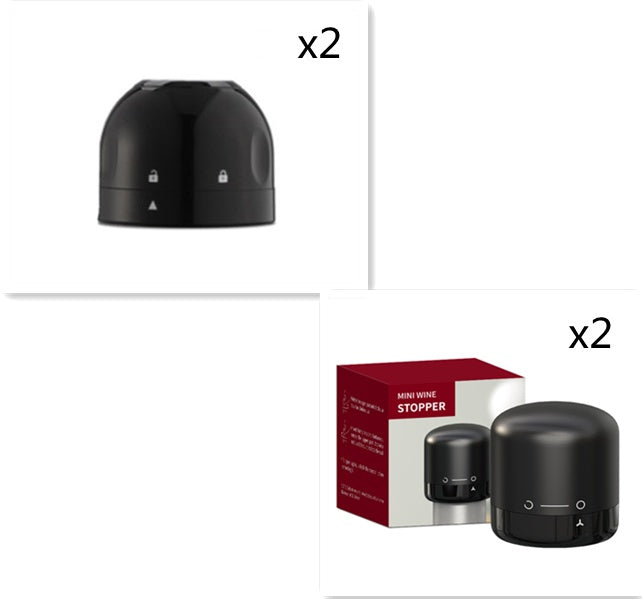 Vacuum Red Wine Bottle Stopper Silicone Sealed Champagne Bottle Stopper Vacuum